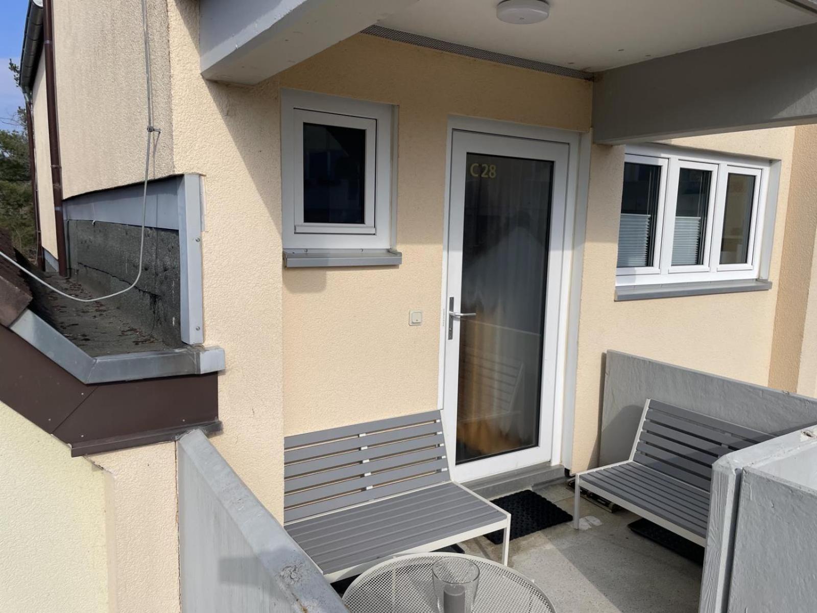Gemutliche 93m2Fewo mit 2 Schlafzimmern und seitlichem Seeblick vom Balkon Scheid  Exterior foto